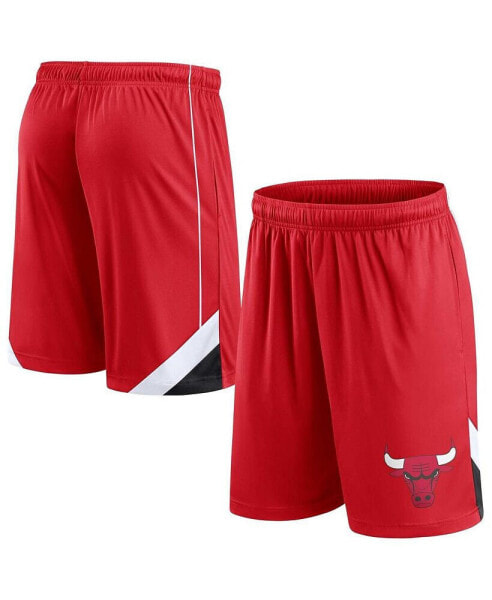 Men's Red Chicago Bulls Slice Shorts