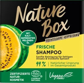 Festes Shampoo mit kaltgepresstem Melonen-Öl, 85 g