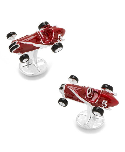 3D Vintage Race Car Cufflinks