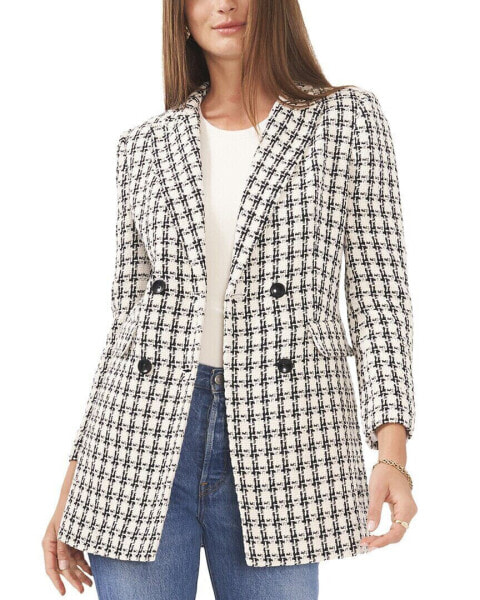 Vince Camuto Double-Breasted Longline Jacket Women's