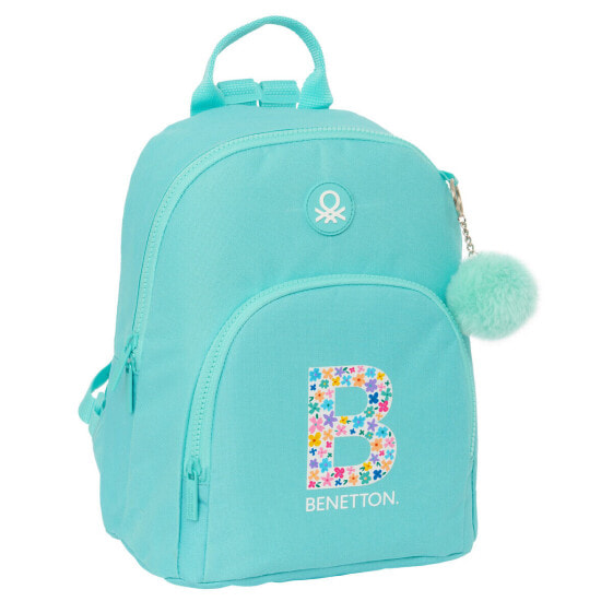 Рюкзак Benetton Letter Mini Зеленый 25 x 30 x 13 cm