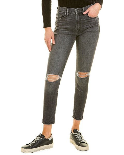 Hudson Jeans Blair Phoenix High-Rise Skinny Ankle Jean Women's Black 24