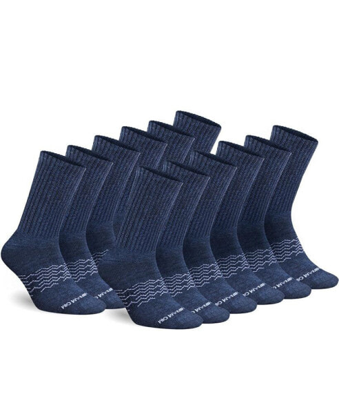 Mio Marino Men's Menshure Control Athletic Socks12 Pack