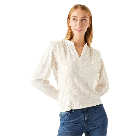 GARCIA N40220 Long Sleeve Blouse