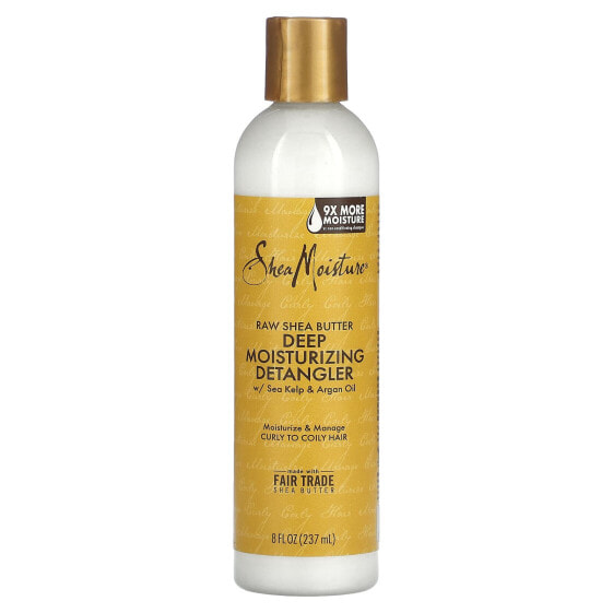 Raw Shea Butter, Deep Moisturizer Detangler, 8 fl oz (237 ml)