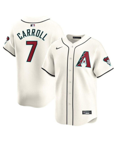 Men's Corbin Carroll White Arizona Diamondbacks Home Limited Player Jersey