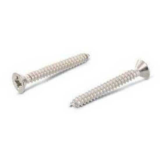 EUROMARINE A4 DIN 7982 3.5x9.5 mm Cross Head Screw 50 Units