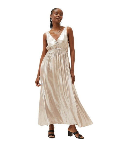 Women's Mimosa Metallic Maxi Dress