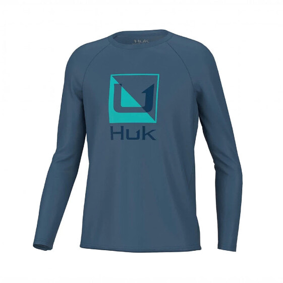 HUK Youth Reflection Pursuit Long Sleeve Shirt