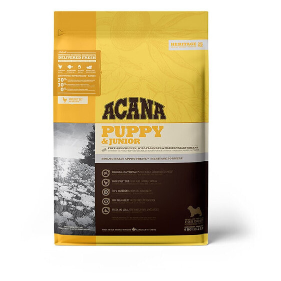 ACANA Canine Puppy Heritage 6kg Dog Food