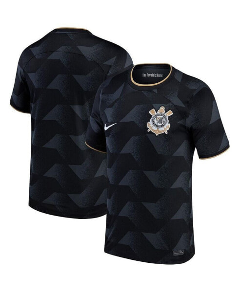 Big Boys Black Corinthians 2022/23 Away Replica Jersey