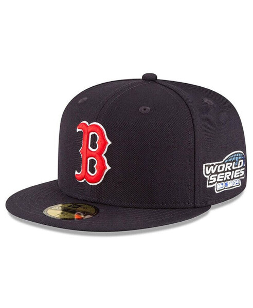 Men's Navy Boston Red Sox 2004 World Series Wool 59FIFTY Fitted Hat