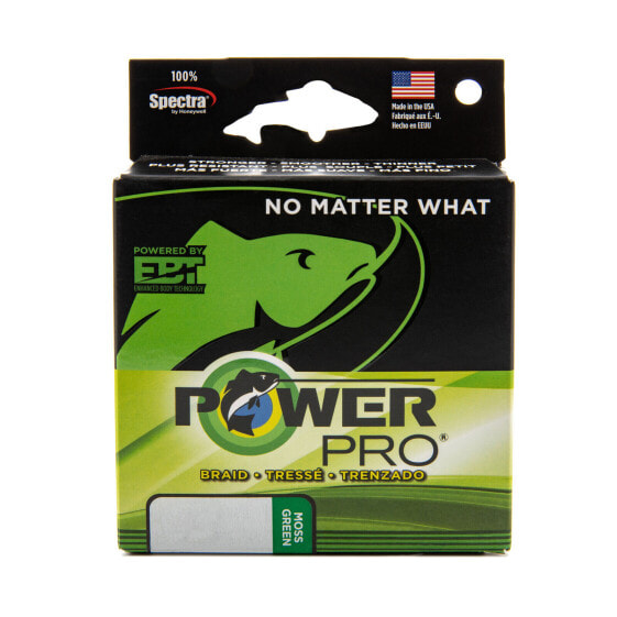 PowerPro Braided Fishing Line - Moss_Green - 30lb - 1500yd/1350m (21100301500E)