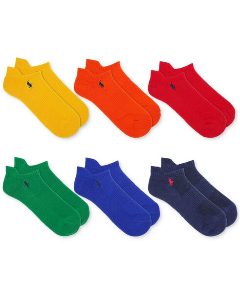 Men's 6-Pk. Performance Colorful Low Cut Socks