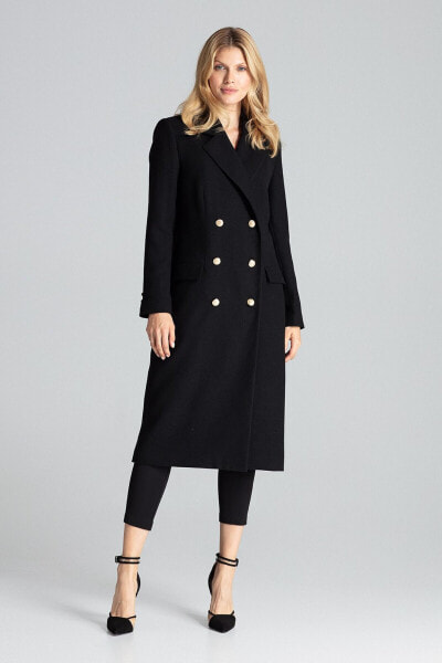 Пальто Figl M681 Black Coat