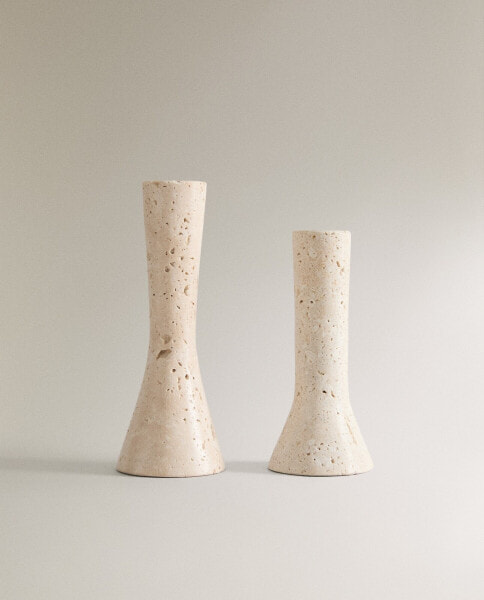 Marble candlestick