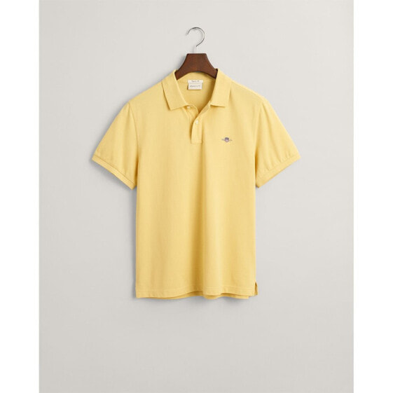 GANT Reg Shield Pique short sleeve polo