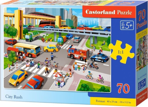 Castorland Puzzle City Rush 70 elementów (290212)