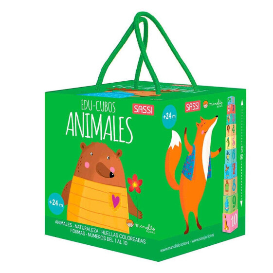 MANOLITO BOOKS Edu Cubes Animals