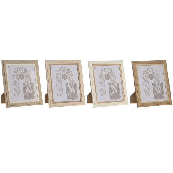 Фото рамка Home ESPRIT Стеклянный Деревянный MDF Скандинавский 23 x 2,8 x 28 cm (4 штук)