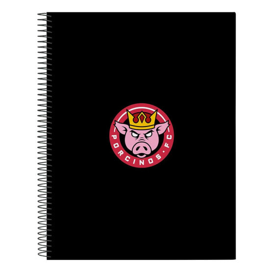 SAFTA Kings League Porcinos A4 120 Sheets notebook