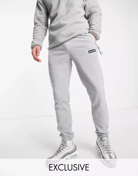 Columbia Backbowl joggers in grey Exclusive at ASOS