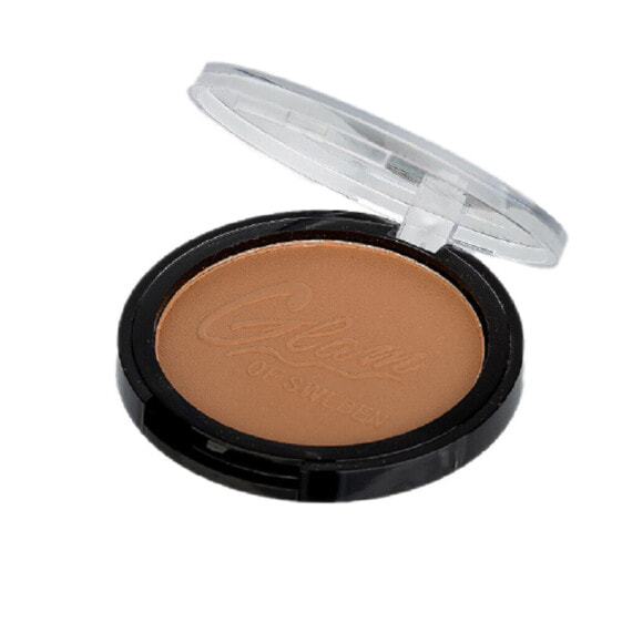 Glam Of Sweden Face Powder No.02 Sand Компактная матирующая пудра с эффектом загара 10 г