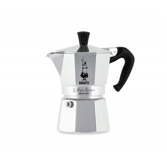 Bialetti Moka Express - Moka pot - 0.06 L - Aluminium - Black - Aluminium - 1 cups - Moka Express