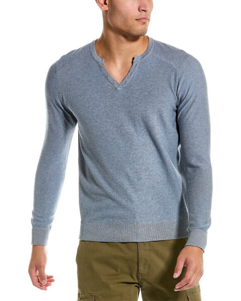 Raffi Reversible Henley Men's Blue Xxl