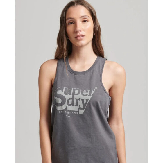 SUPERDRY Vintage Shadow sleeveless T-shirt