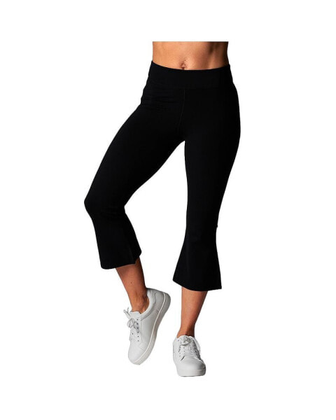 Women's High Waisted Crop Flare