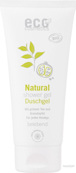 Duschgel mit grünem Tee und Granatapfel - Eco Cosmetics 200 ml