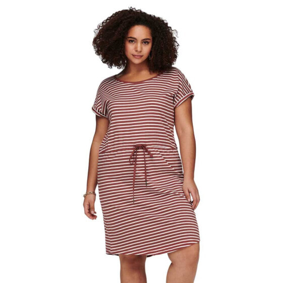 ONLY CARMAKOMA April Short Sleeve Short Dress