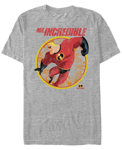 Disney Pixar Men's The Incredibles Strong Pose Short Sleeve T-Shirt