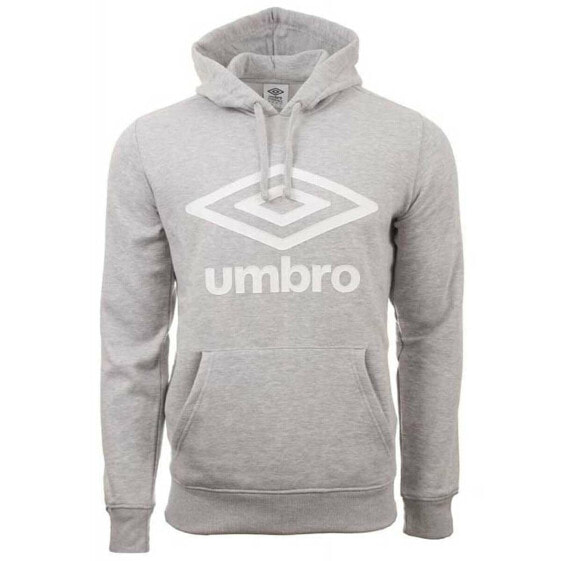 Толстовка с капюшоном мужская Umbro Logo Серый