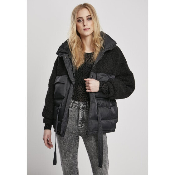 URBAN CLASSICS Sherpa Mix Puffer (Big ) jacket