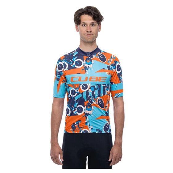 CUBE Blackline CMPT short sleeve jersey