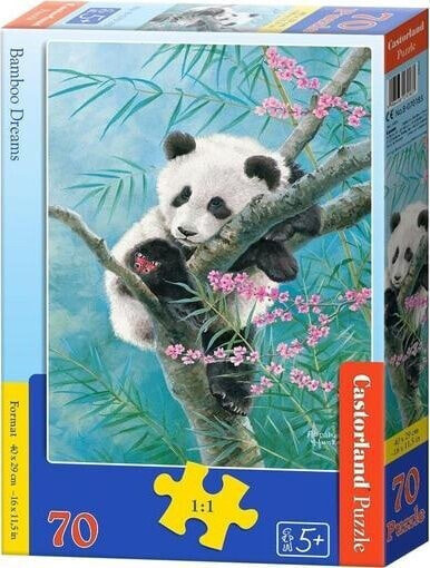 Castorland Puzzle 70 Bamboo Dreams CASTOR