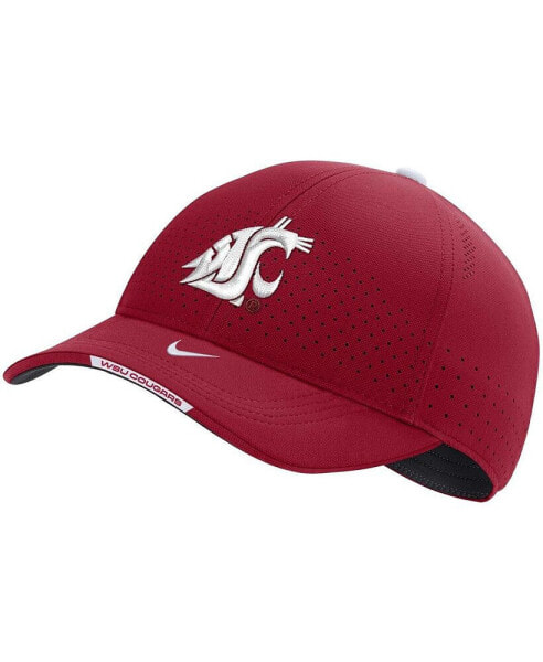 Men's Crimson Washington State Cougars Classic99 Swoosh Performance Flex Hat