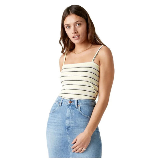 WRANGLER Striped sleeveless T-shirt