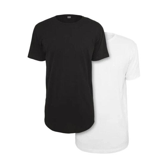 URBAN CLASSICS Pre-Pack Shaped Long 2-Pack T-shirt