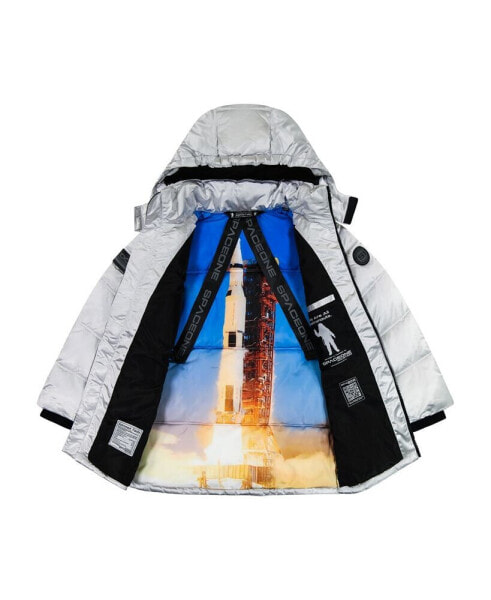 Toddler Boys Galactic Puffer Jacket