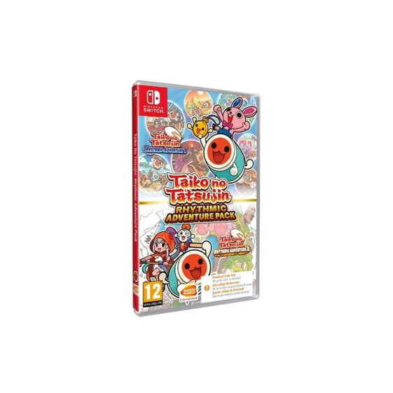 NINTENDO GAMES Switch Taiko no Tatsujin Rhythmic Adventure Bundle Pack Code in Box