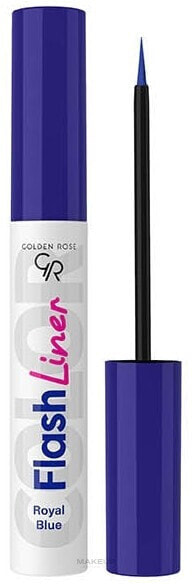 Flüssiger Eyeliner - Golden Rose Flash Liner Colored Eyeliner 104 - Royal Blue