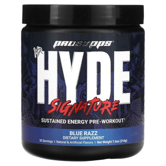 ПроСаппс, Mr. Hyde, Signature Pre Workout, со вкусом фруктового мороженого, 216 г (7,6 унции)