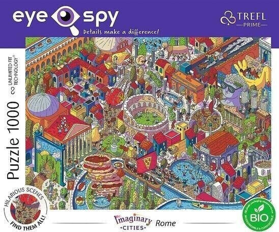 Trefl Puzzle 1000 Eye-Spy Imaginary Cities Rome TREFL