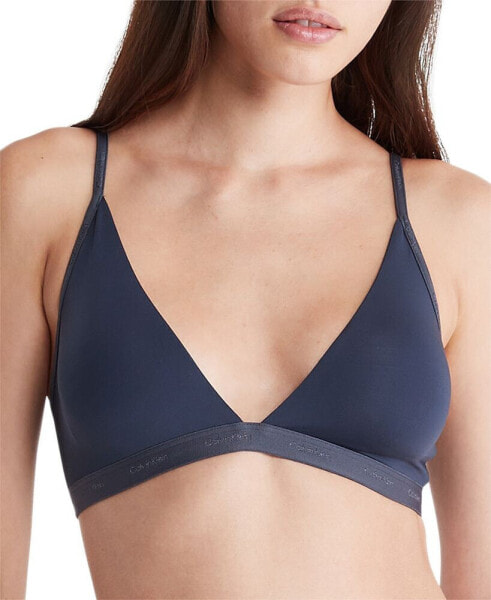 Женский бюстгальтер Calvin Klein Womens Form To Body Lightly Lined Triangle Bralette QF6758