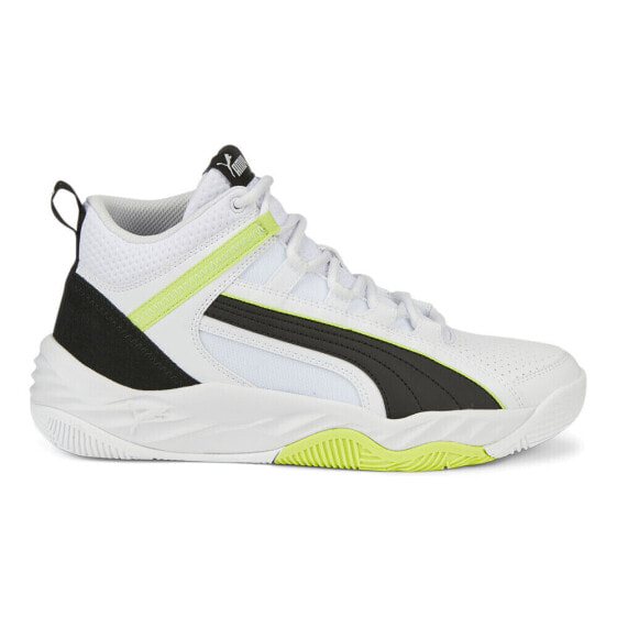 Puma Rebound Future Evo Core Lace Up Mens White Sneakers Casual Shoes 38637902