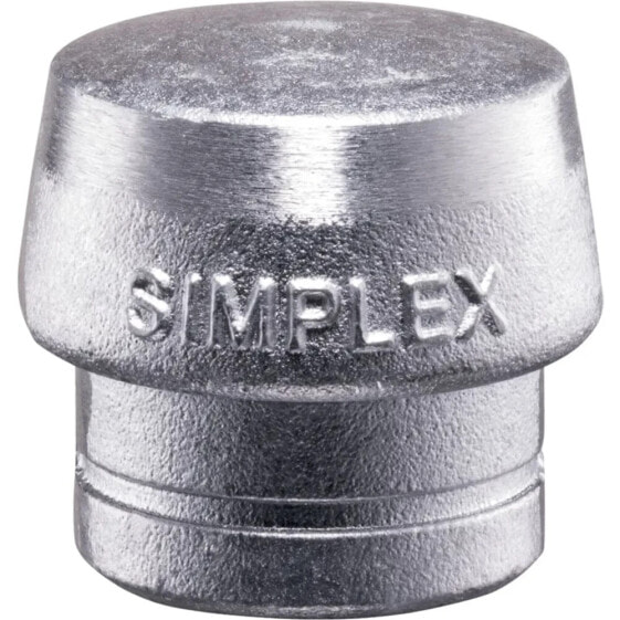 HALDER Soft metal replacement mouthpiece silver simplex 50 mm