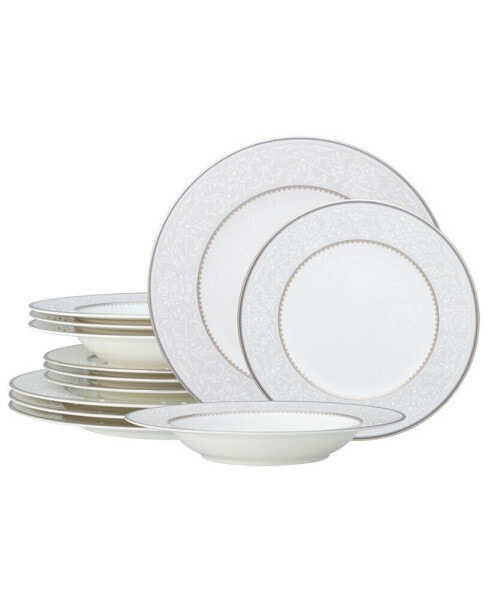 Brocato 12-Piece Dinnerware Set, Service for 4